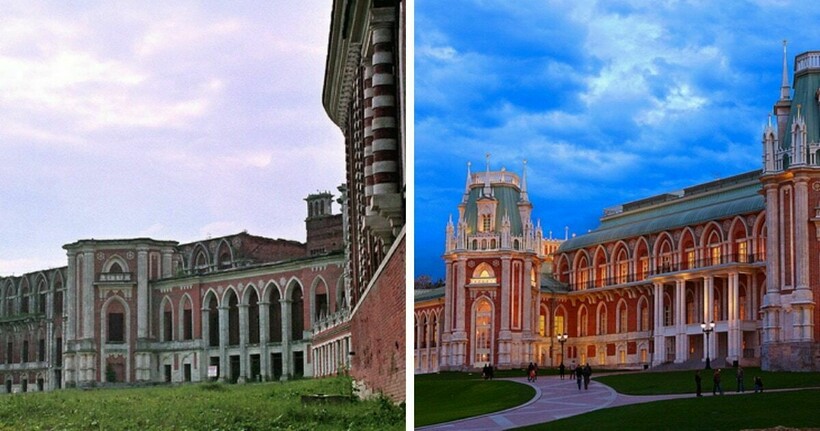 Блог - 16 фото заброшенных или полуразрушенных строений мира до и после их восстановления 16 фото заброшенных или полуразрушенных строений мира до и после их восстановления