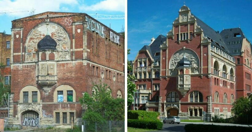 Блог - 16 фото заброшенных или полуразрушенных строений мира до и после их восстановления 16 фото заброшенных или полуразрушенных строений мира до и после их восстановления