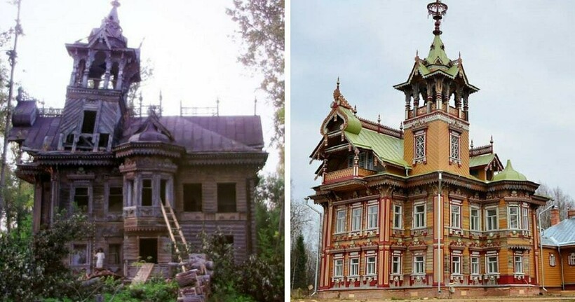 Блог - 16 фото заброшенных или полуразрушенных строений мира до и после их восстановления 16 фото заброшенных или полуразрушенных строений мира до и после их восстановления