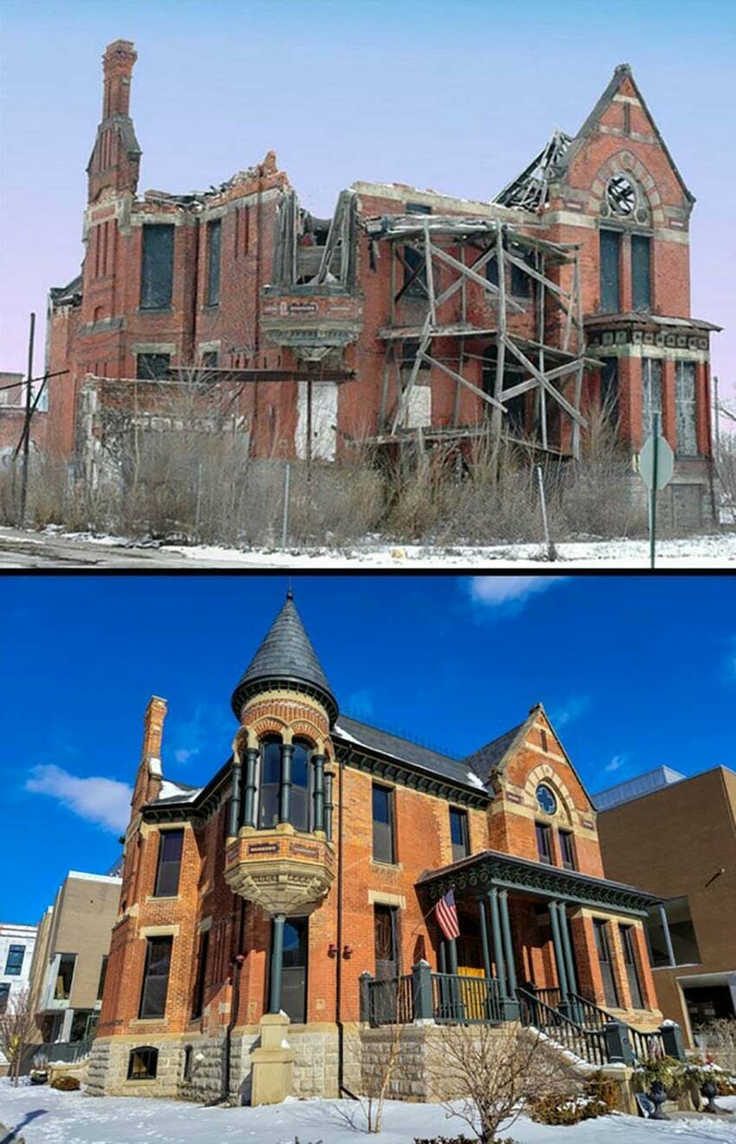 Блог - 16 фото заброшенных или полуразрушенных строений мира до и после их восстановления 16 фото заброшенных или полуразрушенных строений мира до и после их восстановления