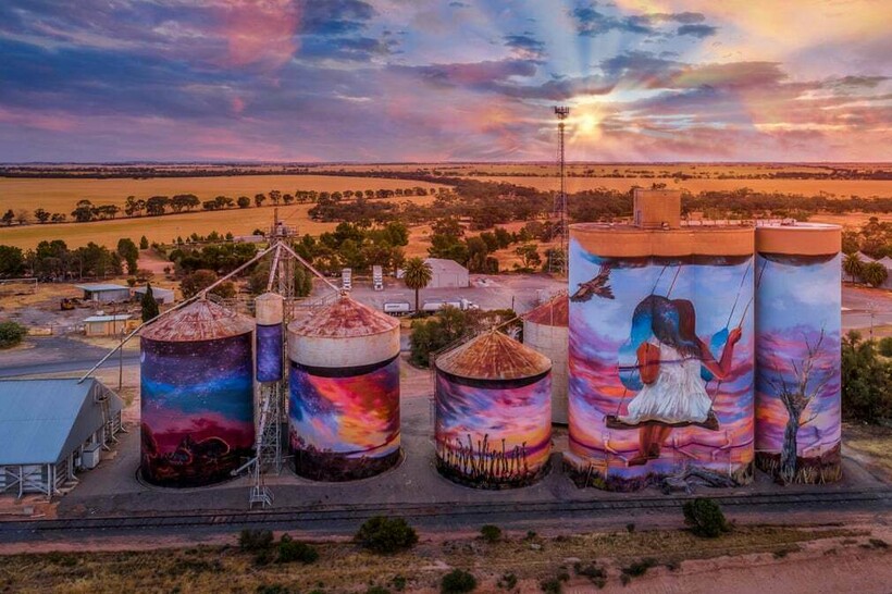 Блог - 12 примеров того, как в Австралии унылые зернохранилища превращают в арт-галереи 12 примеров того, как в Австралии унылые зернохранилища превращают в арт-галереи