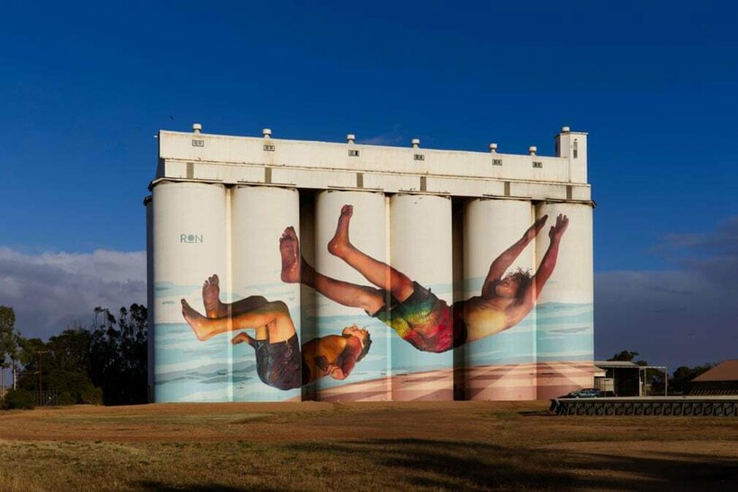 Блог - 12 примеров того, как в Австралии унылые зернохранилища превращают в арт-галереи 12 примеров того, как в Австралии унылые зернохранилища превращают в арт-галереи