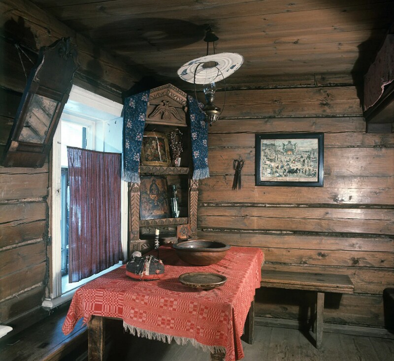 Интерьер Домика Каширина, где прошло детство М. Горького, Нижний Новгород