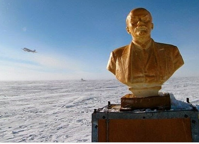 Блог - Как британцы достигли полюса недоступности в Антарктиде и нашли там Ленина Как британцы достигли полюса недоступности в Антарктиде и нашли там Ленина