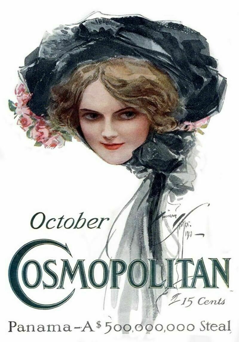 Блог - Как выглядел глянец сто лет назад: 17 старинных обложек журнала Cosmopolitan Как выглядел глянец сто лет назад: 17 старинных обложек журнала Cosmopolitan