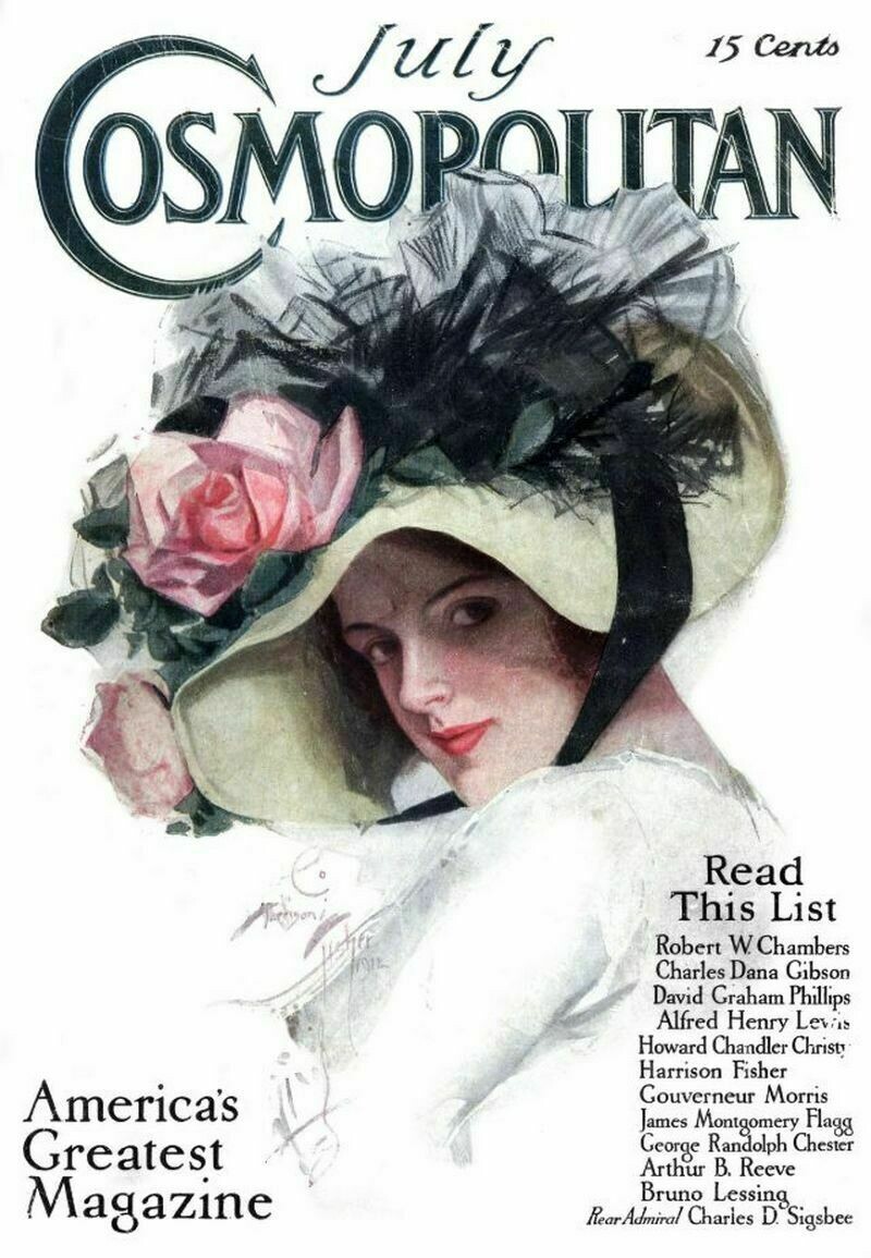 Блог - Как выглядел глянец сто лет назад: 17 старинных обложек журнала Cosmopolitan Как выглядел глянец сто лет назад: 17 старинных обложек журнала Cosmopolitan