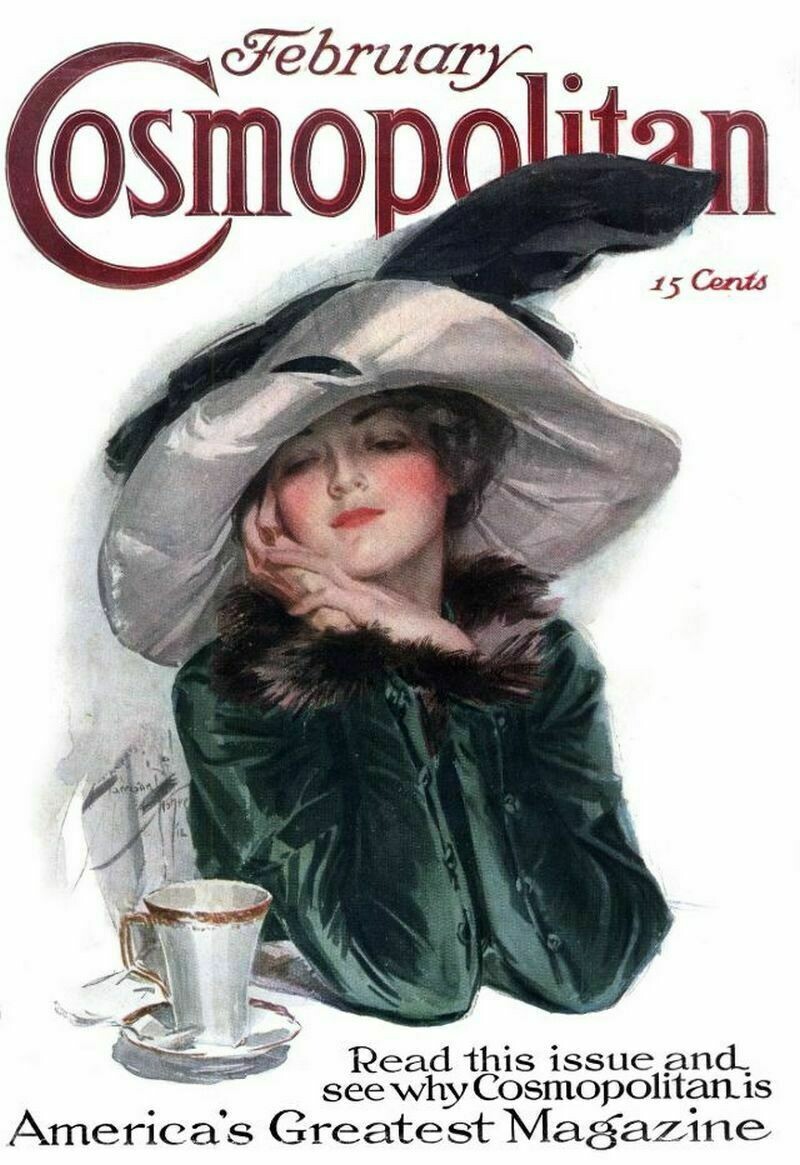 Блог - Как выглядел глянец сто лет назад: 17 старинных обложек журнала Cosmopolitan Как выглядел глянец сто лет назад: 17 старинных обложек журнала Cosmopolitan