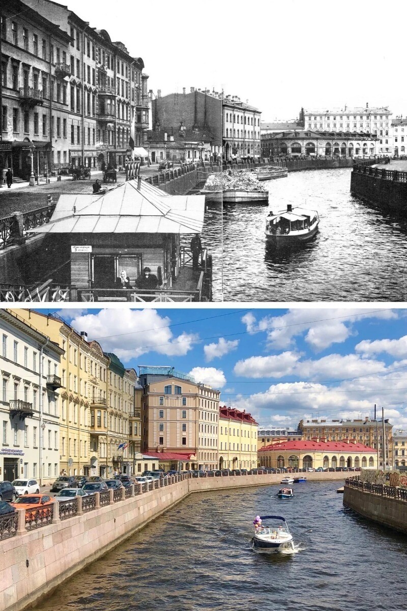 Блог - Тогда и сейчас: 10 фотосравнений Санкт-Петербурга Тогда и сейчас: 10 фотосравнений Санкт-Петербурга