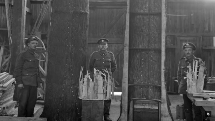 Блог - Видео: Фальшивые деревья — гениальная хитрость Первой мировой войны Видео: Фальшивые деревья — гениальная хитрость Первой мировой войны