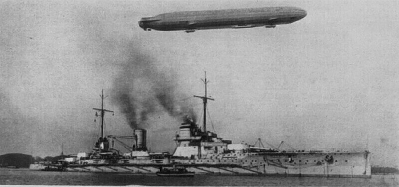 Дирижабль во время морского патрулирования. Фото: wikipedia.com Дирижабль во время морского патрулирования. Фото: wikipedia.com