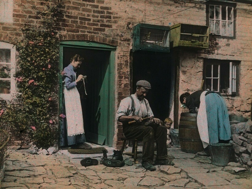 Блог - История в красках: 20 фотографий, сделанных в технике автохрома в 1905-1910 годы История в красках: 20 фотографий, сделанных в технике автохрома в 1905-1910 годы