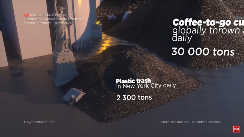 Блог - Выше небоскребов: ошарашивающее сравнение количества пластиковых отходов со зданиями Выше небоскребов: ошарашивающее сравнение количества пластиковых отходов со зданиями