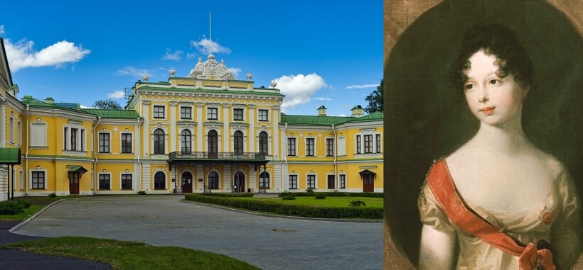 Дворец в наши дни (Фото: Alexxx Malev/flickr.com) и его бывшая владелица Екатерина Павловна Дворец в наши дни (Фото: Alexxx Malev/flickr.com) и его бывшая владелица Екатерина Павловна