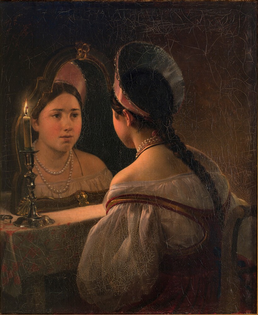 «Гадающая Светлана», 1836 год. Карл Брюллов