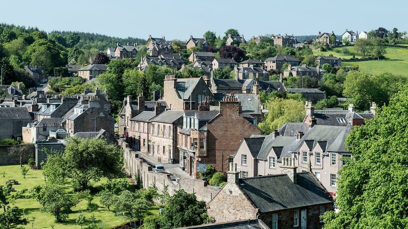 Мелроуз — лучший город для жизни в Великобритании по версии газеты «Таймс». Фото: thetimes.co.uk