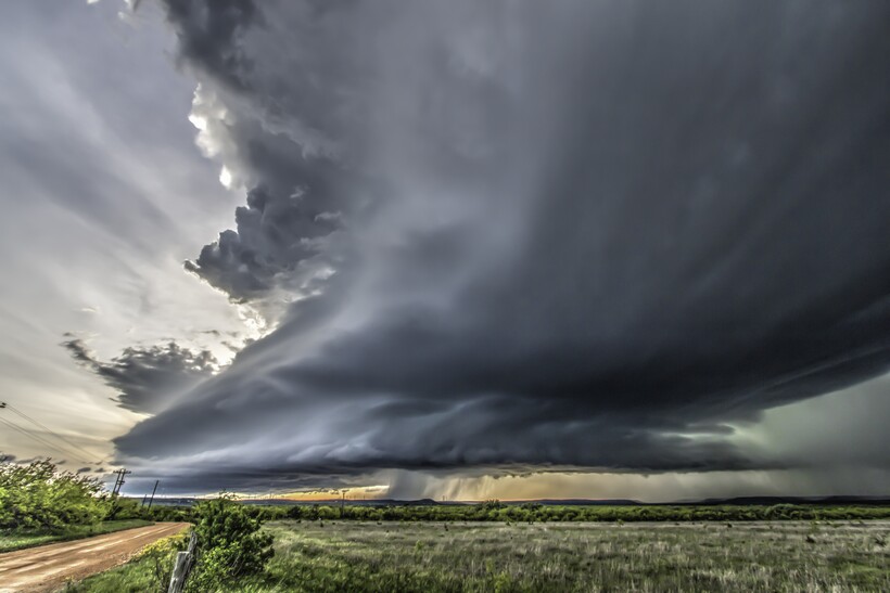 Гроза за пределами города Меркел, штат Техас, США. Фото: BrianKhoury/flickr.com Гроза за пределами города Меркел, штат Техас, США. Фото: BrianKhoury/flickr.com