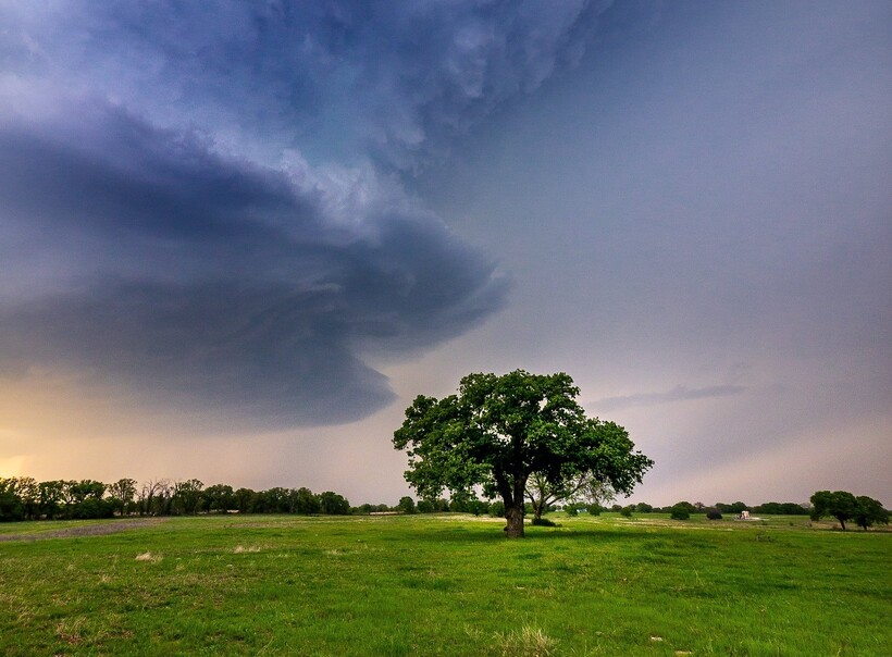 Суперячейка в Техасе. Фото: Raychel Sanner/flickr.com Суперячейка в Техасе. Фото: Raychel Sanner/flickr.com