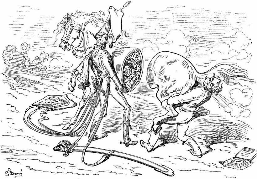 Иллюстрация Гюстава Доре, 1862 Иллюстрация Гюстава Доре, 1862