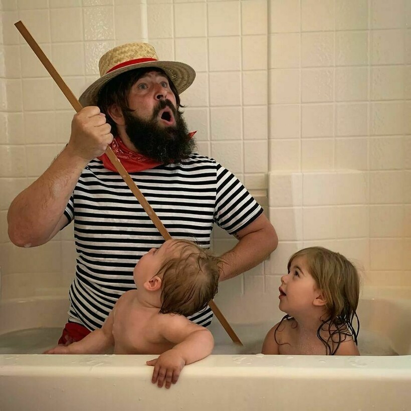 Блог - 15 фото креативного отца, который устраивает веселые фотодни со своими дочерями 15 фото креативного отца, который устраивает веселые фотодни со своими дочерями