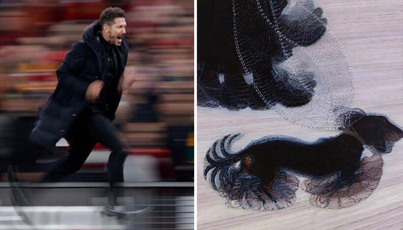 12 уморительных фото, на которых подловили сходство между искусством и спортом