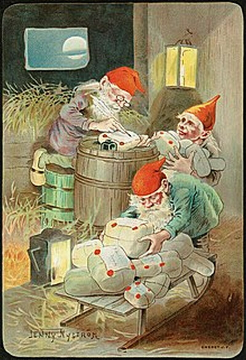 Открытка XIX века. Фото: wikipedia.org