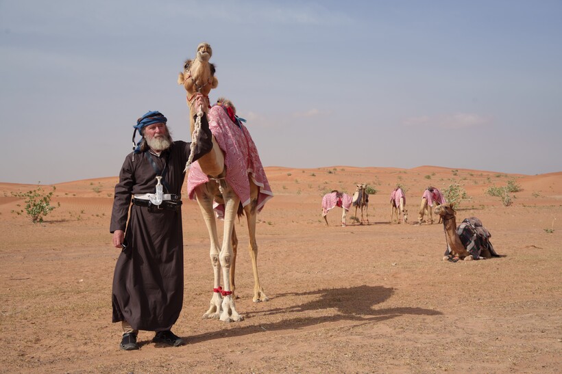 В ОAЭ завершилась первая в истории российско-арабская экспедиция на верблюдах