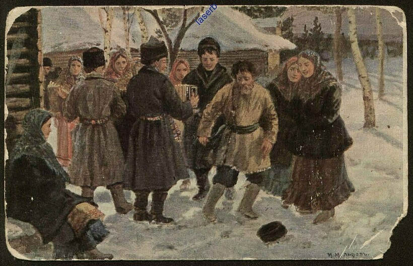 Картина «Касьянов день» И. М. Львова. Фото: wikipedia.org Картина «Касьянов день» И. М. Львова. Фото: wikipedia.org