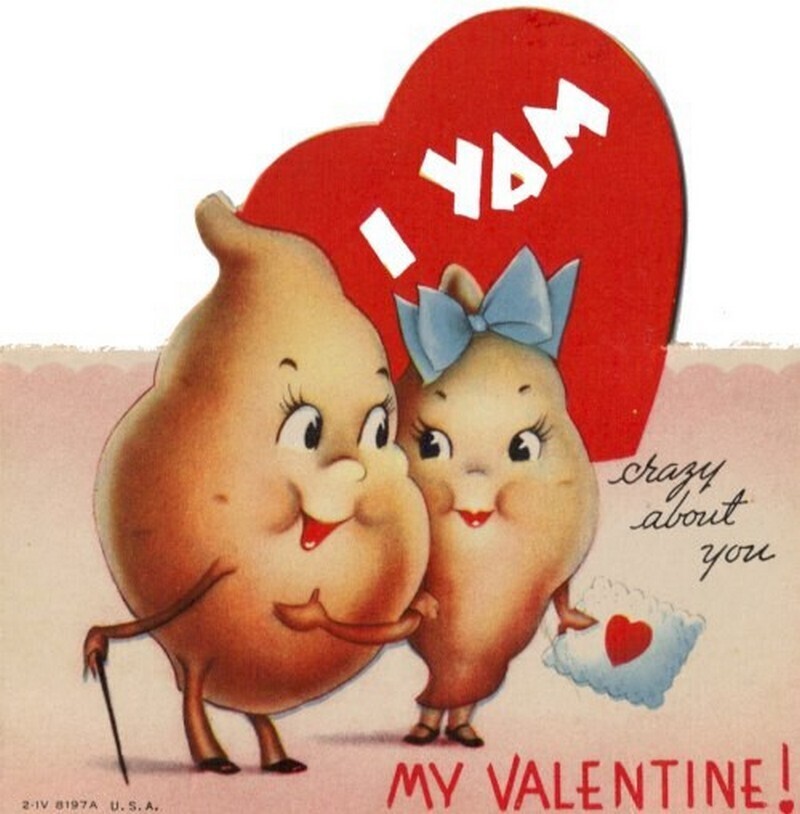 14 нелепых открыток к Дню святого Валентина из прошлого, которые вызовут улыбку