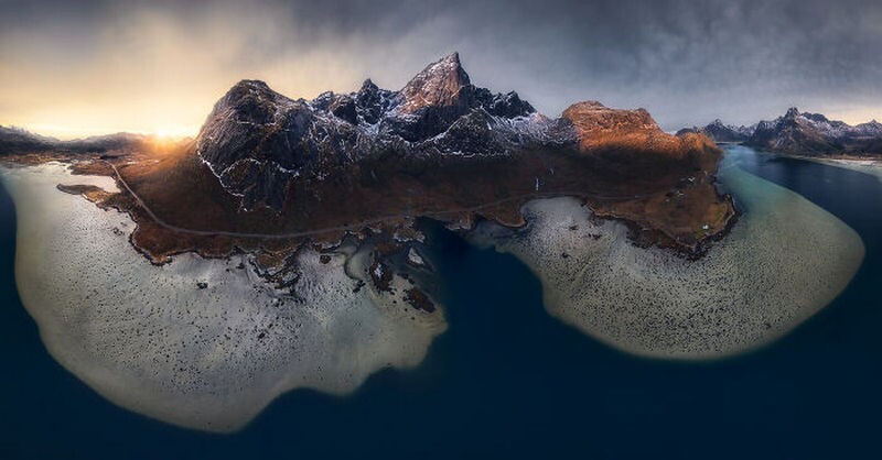 Итальянец отправляется в далекие от цивилизации места, чтобы запечатлеть красоту неба