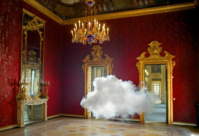 15 снимков о том, как художник заставляет появляться облака в самых неожиданных местах - свежие новости на Toplenta